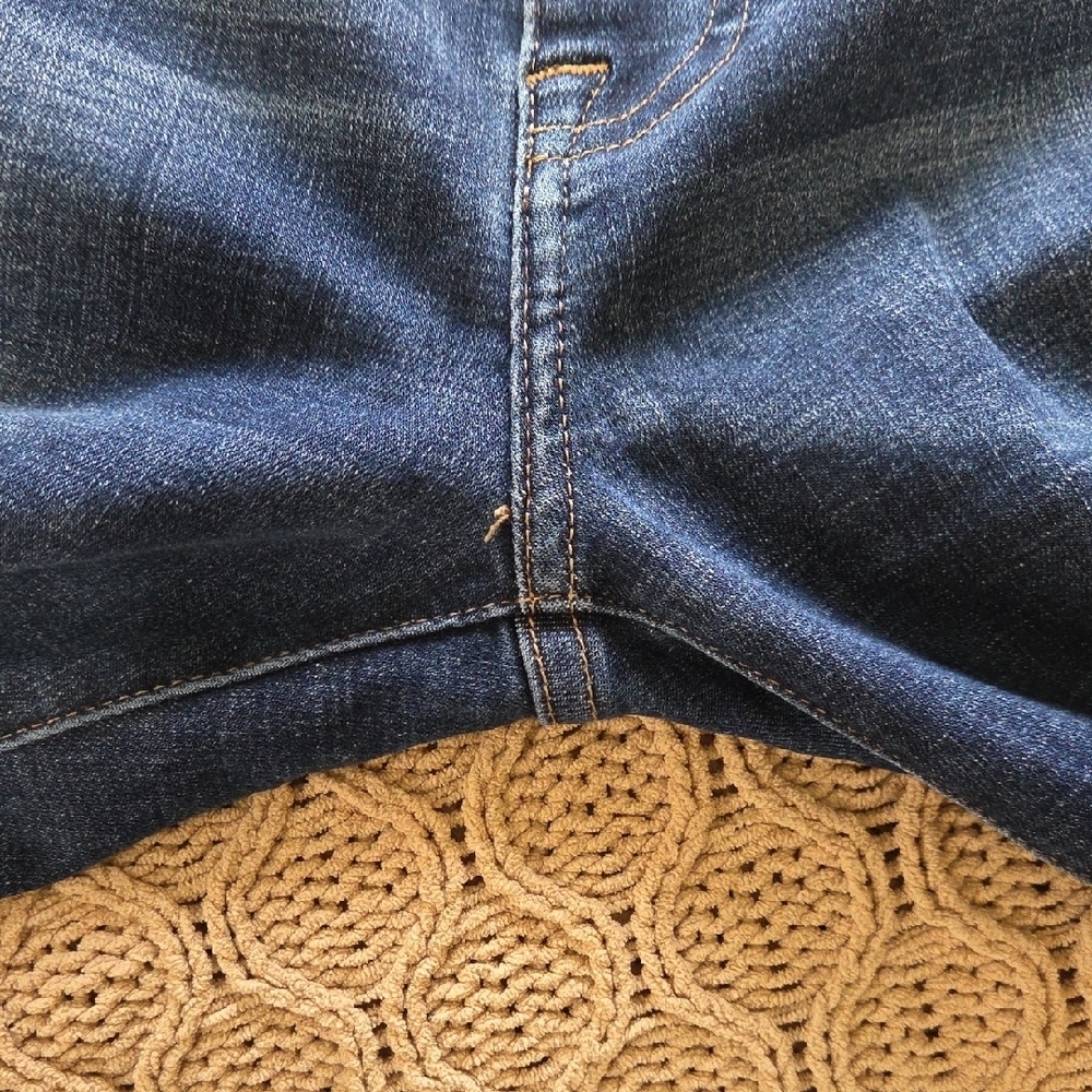 Pistola 'Aline' High Rise Dark Wash Skinny Ankle Jeans w/ Button Fly - Size 28 - Picture 4 of 11